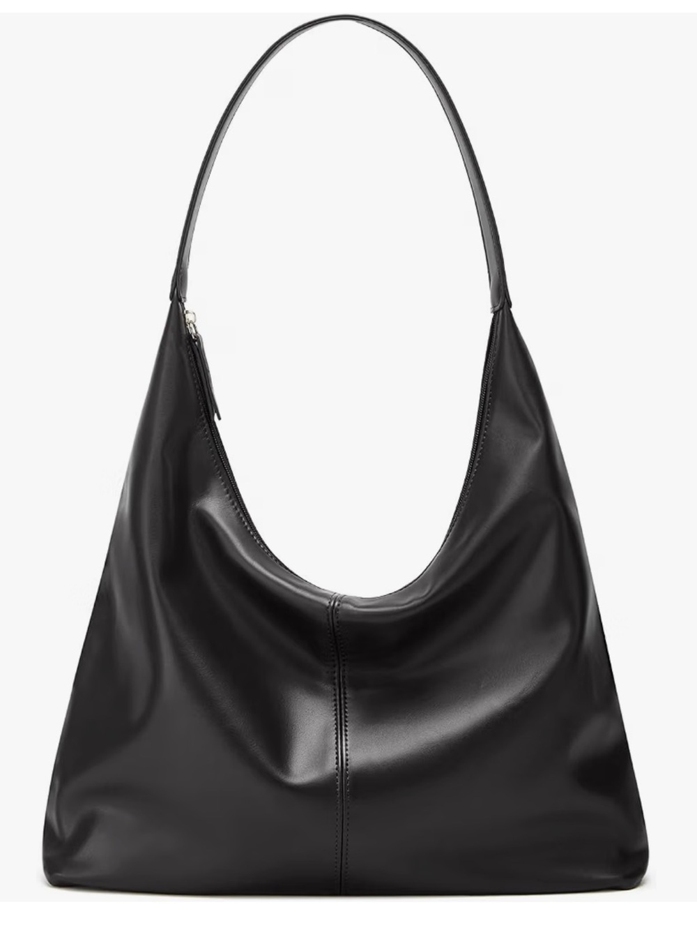 Amazon Black faux Leather Hobo Shoulder Bag